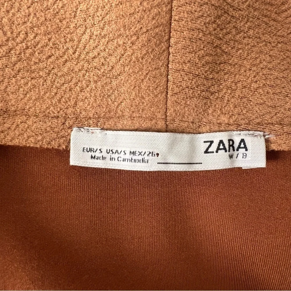 Zara brown camel